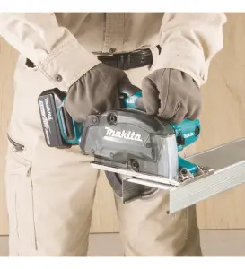 Makita DCS552Z 18V LXT 136mm Metal Cutting Circular Saw + Blade + Makpac Case