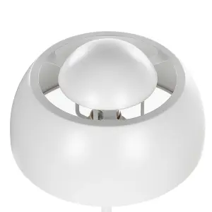 Metal Table Lamp White SENETTE