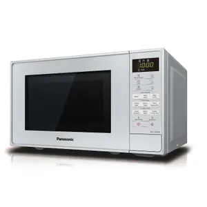 Panasonic Microwave Oven & Grill, 800 Watt, 20 Litre, Silver, NN-K18JMMBPQ