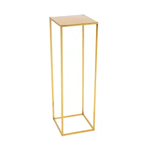 Gold Metal Vase for Wedding Centerpieces Tables 100cm(H)