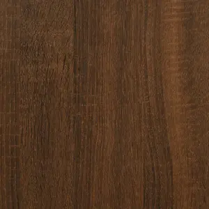 Wardrobe Brown Oak 80x40x110 cm Engineered Wood