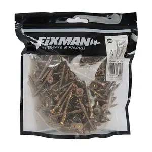 Fixman Goldstar Advanced Screws - 5 x 50mm 200pk