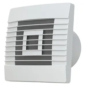 AirRoxy 100mm Extractor Fan Bakcdraft Shutters Humidistat Prestige 4 Inch Bathroom Wall Fan