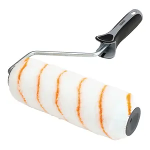 Draper Long Pile Polyester Paint Roller with Soft Grip Handle, 9"/230mm 20927