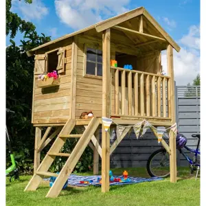 6'6" x 6' 2" Lookout Playhouse (2.05m X 1.89m)