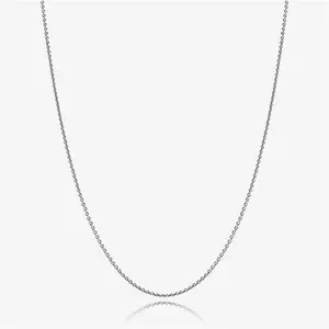 Pandora Classic Cable Chain Necklace - Sterling Silver - Sz. 45 cm