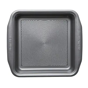 Circulon Momentum BW Grey Square Steel Durable Easy Clean Non-Stick Cake Tin 9"