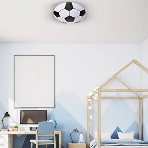 Milagro Ball 40CM Wall Or Ceiling LED Lamp 18W A Fun And Economical Eye Catching Feature For Bedroom Playroom Or Man Cave