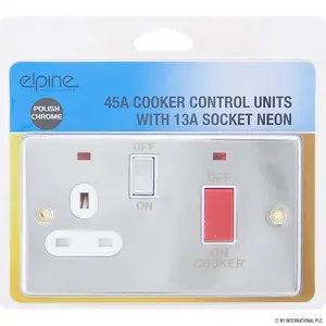 Stainless Steel Cooker Control Switch Kitchen With Fixing Screws Electric