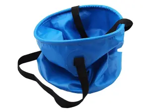 Faithfull 12 Litre Collapsible Bucket - Durable & Lightweight Solution for Liquid Collection