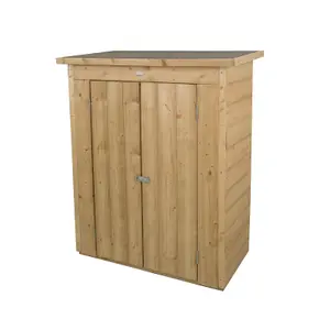 Forest Garden Natural timber Shiplap Pent Garden storage 2x3 ft 1320mm 1080mm