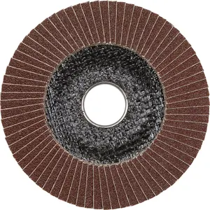 125mm Aluminium Oxide Flap Disc for Surface Preparation - 22mm Bore - 40 Grit