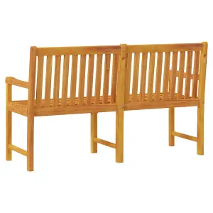 vidaXL Garden Bench 150 cm Solid Acacia Wood