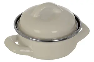 Essentials by Premier Porter 10cm Dia White Mini Casserole Dish