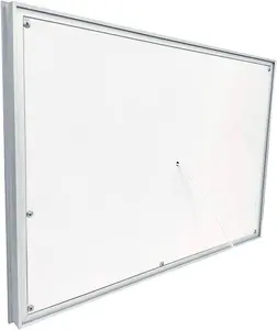 BELOFAY 600x800mm Clara Bathroom LED Mirror, Illuminated Bathroom Toughened Mirror with LED Lights Dimmable Anti-fog