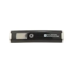 Mountain Warehouse Digital Travel Luggage Scales Black (One Size)