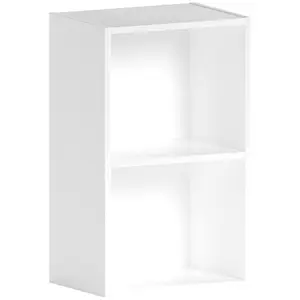 Gerardi Standard Bookcase White / 54 cm H x 32 cm W