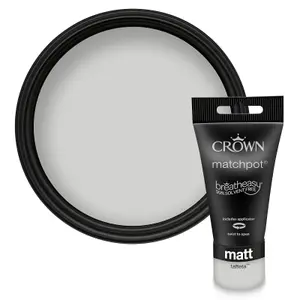 Crown Walls & Ceilings Matt Emulsion Paint Taffeta - 40ml