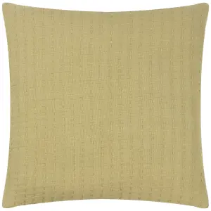 Yard Hush Cotton Linear Feather Rich Cushion