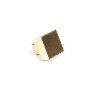 From The Anvil Aged Brass Albers Cabinet Knob - 25mm