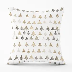 Geometric Christmas Tree Pattern Cushions 45cm x 45cm