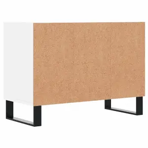 Berkfield TV Cabinet White 69.5x30x50 cm Engineered Wood