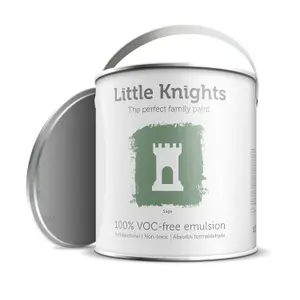 Little Knights Interior Emulsion Paint - Silk - Sage - 750ml