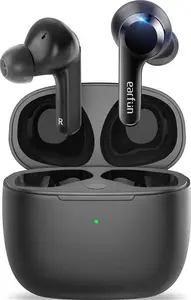 Earfun Wireless Earbuds, [What Hi-Fi Awards] Air Bluetooth In-Ear Headphones With 4 Mics ENC, Sweatshield™ IPX7 Waterproof, Clear Sound, Deep Bass,