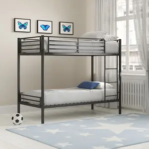 Akerley Brook Single (3') Standard Bunk Bed Black