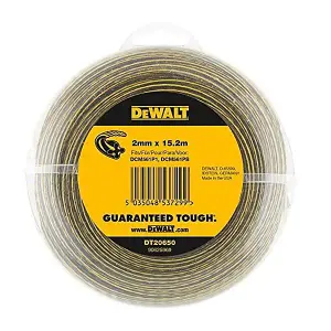 5x Dewalt DT20650-QZ Line Trimmer Wire 2mm 15.2m Dewalt DCM561 DCM561P1 DCM561PB