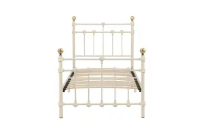 Birlea Atlas Single BedFrame In  Cream