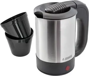 Judge Compact Electric Travel Kettle With Thermal Cups & Gift Box 0.5L Judge