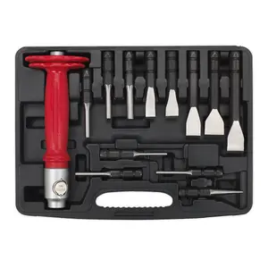 Sealey Interchangeable Punch & Chisel Set 13pc AK9215