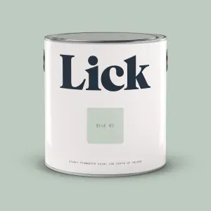 Lick Blue 03 Eggshell Emulsion paint, 2.5L