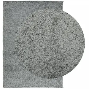 Shaggy Rug PAMPLONA High Pile Modern Green 120x170 cm