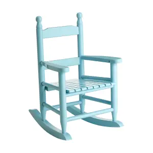 Interiors by Premier Blue Rocking Chair, Non-Harmful Children's Chair, Easy to Balance Kiddie Chair, Adjustable Playroom Chair