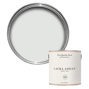 Laura Ashley Silver White Matt Emulsion paint, 2.5L