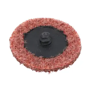 120 x Mixed Grit Type R Roloc Conditioning Quick Change Sanding Discs & Arbor