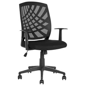 Beliani Modern Office Chair Black BONNY