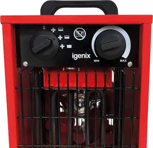 Igenix IG9302, Commercial Fan Heater, 2000 W