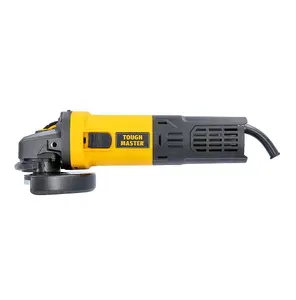 TOUGH MASTER Angle Grinder 125mm, Corded Electric 900W, 10500RPM, 6 Speed Settings with Side Handle