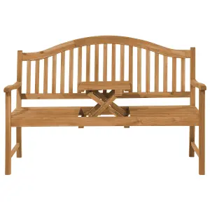 Garden Bench HILO Acacia Wood Light Wood