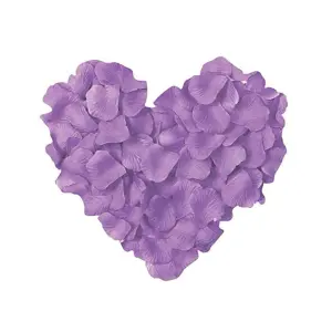 5000pcs Light Purple Silk Rose Petals Wedding Mothers Day Wedding Confetti Anniversary Table Decorations