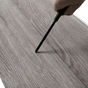 Set of 36 Self Adhesive Plank PVC Flooring Rustic Style Waterproof Wood Grain Flooring Covering 5m²