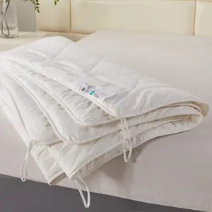 Homescapes Premium Light Wool Duvet - Cool & Washable - Super King