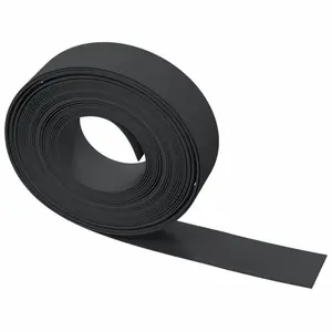 Asyra Polyethylene Plastic Lawn Edging Black / 15cm H x 100cm W