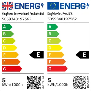 Diall E14 4.2W 470lm Frosted Mini globe Neutral white LED Light bulb