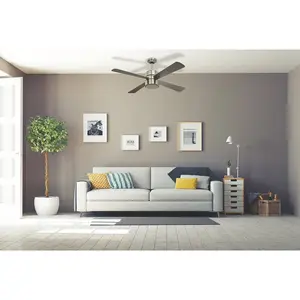 120cm Illuminated 4 Blade Ceiling Fan with Remote