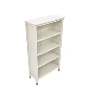 Palazzi Bookcase H127 W69 D25cm - White