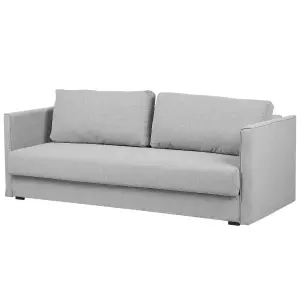 Beliani Scandinavian Sofa Bed EKSJO Light Grey